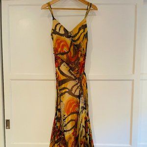 Simon Chang Silk Dress